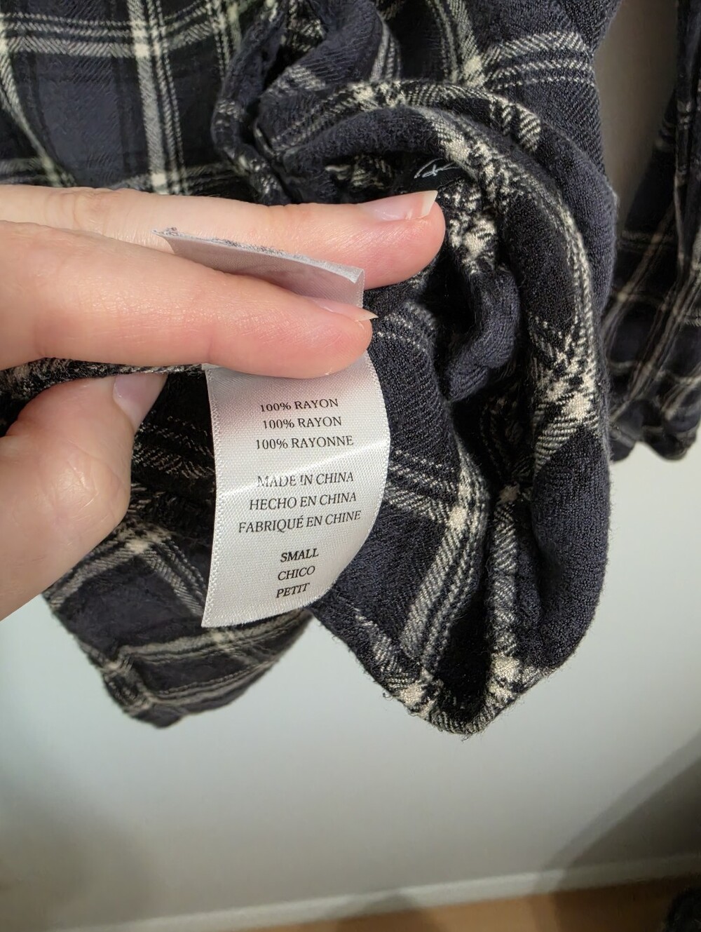 36. Rails Plaid Long Sleeve - Picture 3 of 4